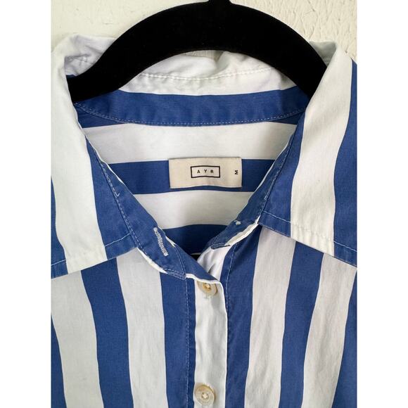 AYR The Deep End Button Down Strip Shirt - Picture 2 of 3
